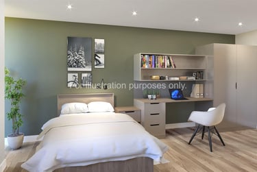 1 bed studio, Fawcett Street, Fishergate, York, YO104GB - Image 3